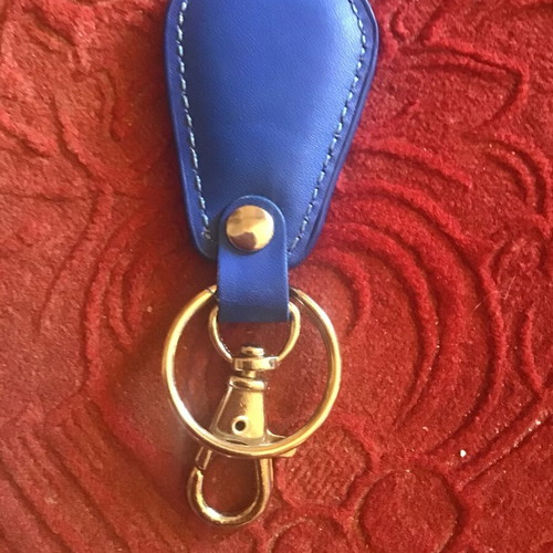 Bulgarian Basketball keychain, blue
