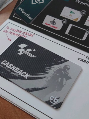 MotoGP Cashback Card καινούργια, κάρτα μέλους-εκπτώσεων