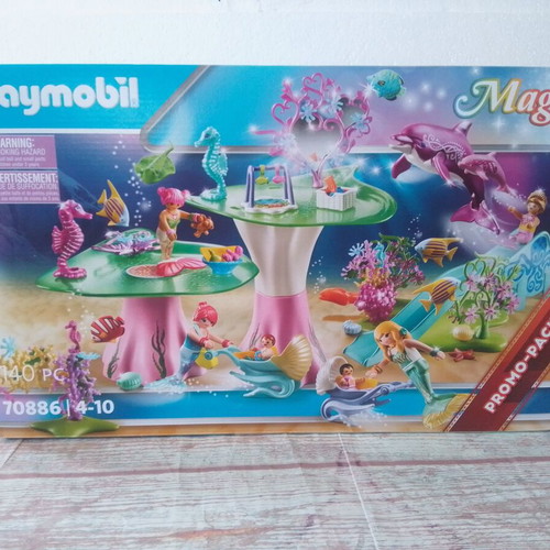 Playmobil Magic Mermaids Underwater Playground 70886 used, empty box