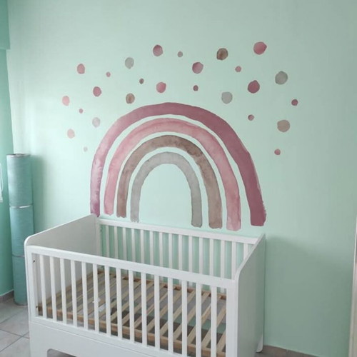 Baby cot with quality mattress like new, 0.70x1.40 m