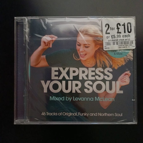 Express Your Soul CD curated by Levanna McLean