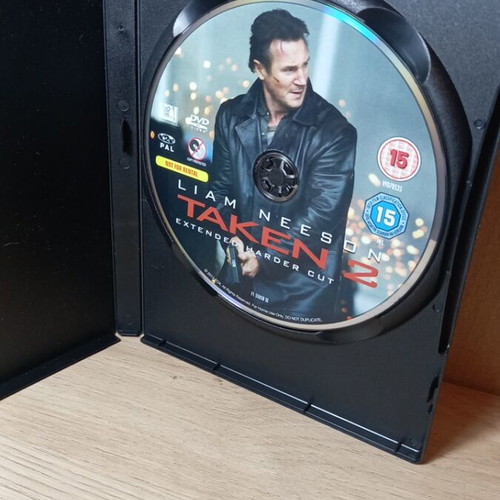 Taken 1 & 2 DVD box set, English subtitles, extended cut