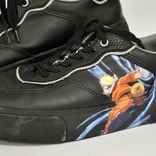 Bershka Naruto Black Sneakers size 40