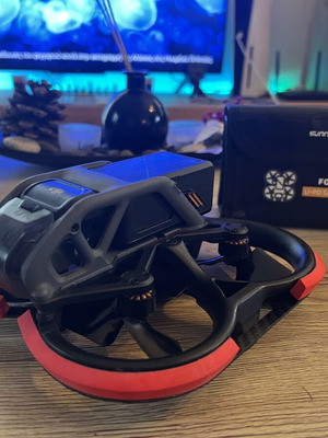 DJI Avata drone used with ND filters, 4 batteries, charger, and extras