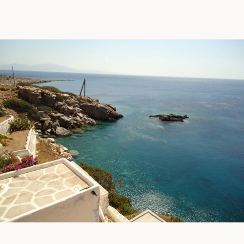 Stone Detached House in Sikinos Cyclades with Sea View