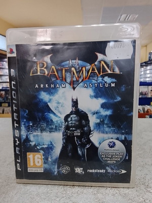 Batman Arkham Asylum PS3 used adventure game
