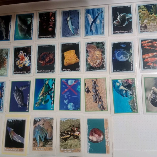 Madmax Ocean World The World of the Deep 80 used stickers