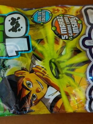 Ben 10 marbz sealed marbles pack of 54 pieces