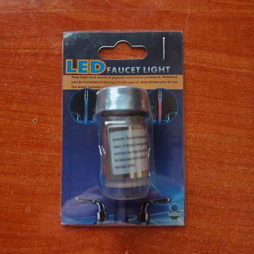 Led faucet lights pack of 3 new, color changing for bathroom or kitchen