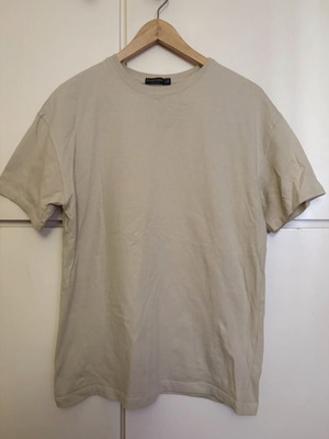 Stradivarius oversized t-shirt new, beige, size XS