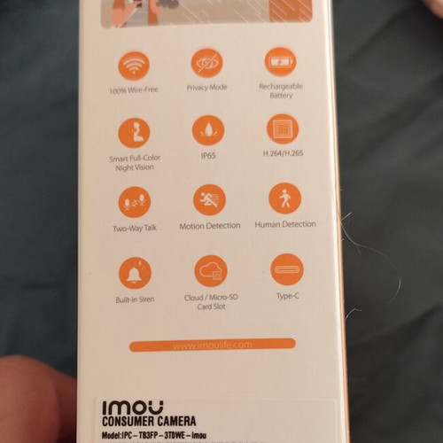 Imou Cell Go Full Color IP Camera like new