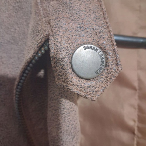 Suede jacket Sarah Lawrence small like new, brown