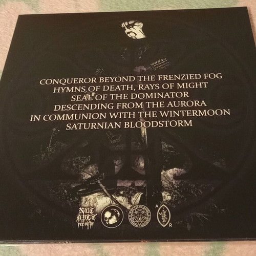 Lamp of Murmuur Saturnian Bloodstorm LP new metal