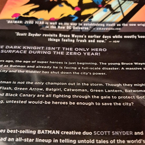 DC Comics Zero Year new, sealed