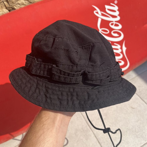 Pentagon Tactical Bucket Hat jungle safari, black