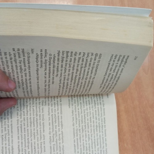 Forgetfulness by Peter Abrahams used Greek mini book