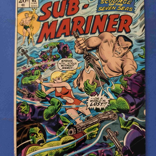 Sub-Mariner 62 comic book used, English