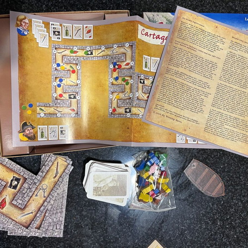 Cartagena board game unused