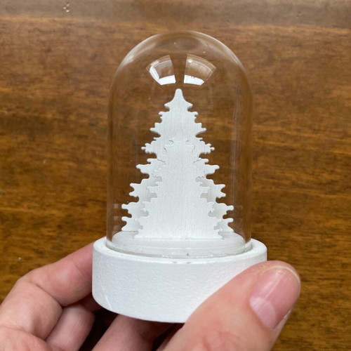 Christmas tree with light new