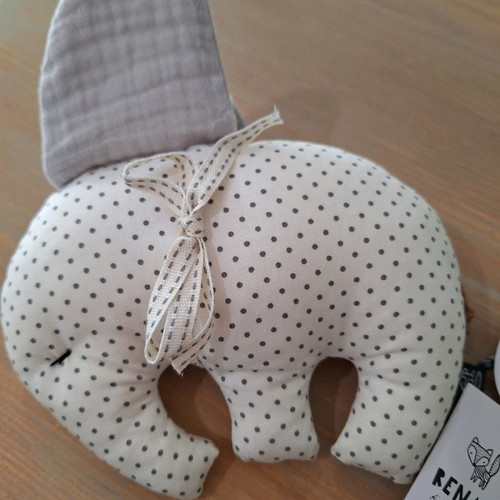Elephant doll 18cm new