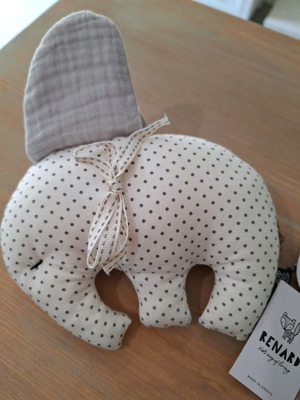 Elephant doll 18cm new