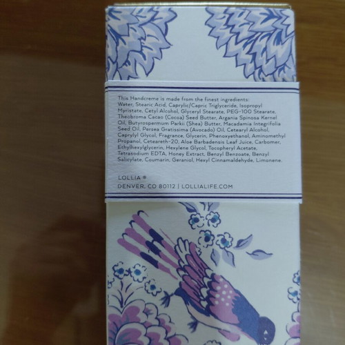 Luxury Imagine Lollia Flowering Willow & Lotus Hand Cream new