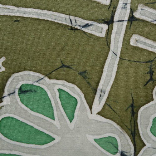 Batik painting used, modern, silk 38x28 cm