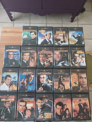 James Bond DVD σετ 19 καινούργιες ταινίες περιπέτειας με υπότιτλους