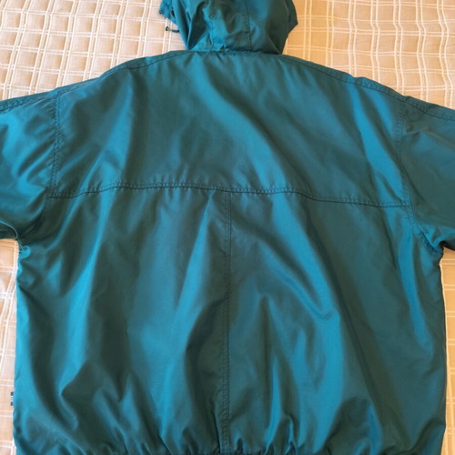 Adidas Vintage Hooded Quilted Jacket XL Green used