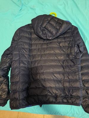 Benetton jacket with down used, blue, size L