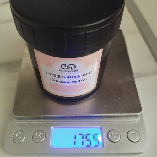 Extension nail gel 150gr apricot color
