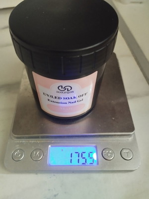 Extension nail gel 150gr apricot color
