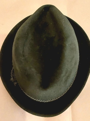 Collins Wien Vintage Fedora Hat Like New, Made in Austria, Black