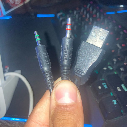 i-JMB Gaming headphones new with USB cable and microphone