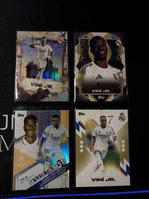 Vini Jr Real Madrid Los Blancos sticker lot new