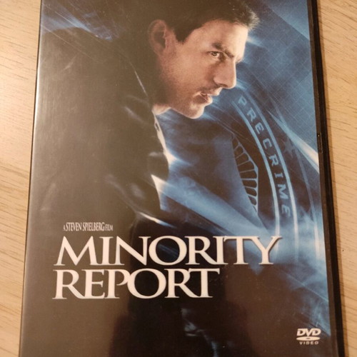 Minority Report DVD used with Greek subtitles