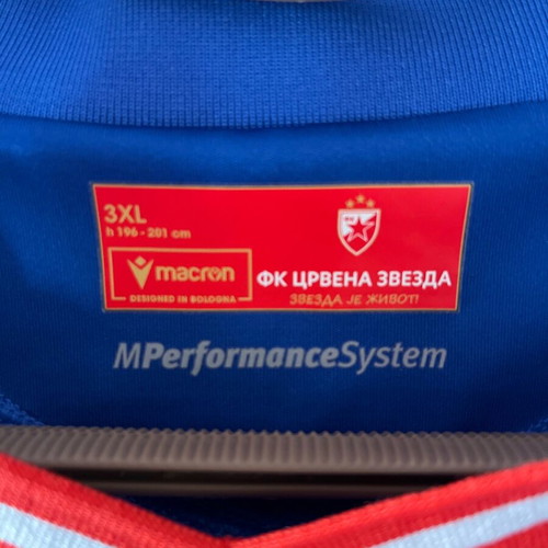 Red Star Delije appearance jersey 3XL slim fit like new