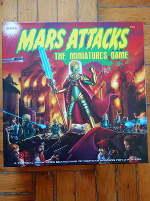 Mars Attacks board game like new by Mantic