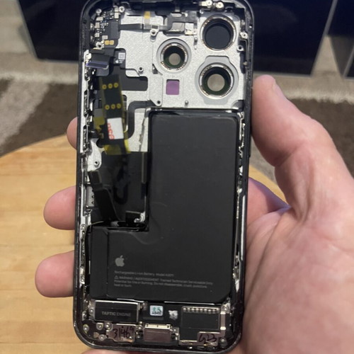 iPhone 15 Pro genuine chassis with extras