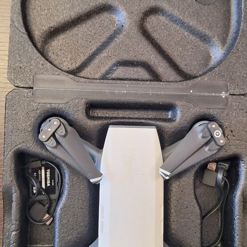 DJI Spark drone used with controller and accessories