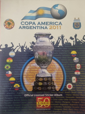 Άλμπουμ Copa America 2011 σαν καινούργιο, κενό