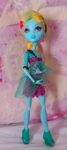MATTELL 2008 Monster High Lagoona Blue 13 Wishes Sea Monster