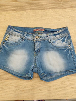 M.Sara low rise denim shorts, vintage y2k style