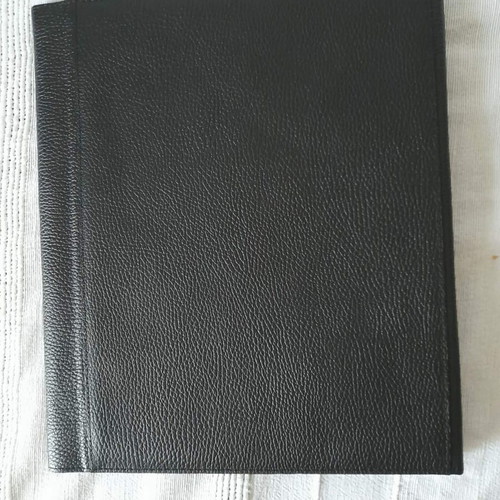 Leather A4 Organizer Marfin Private Bank Bensons new