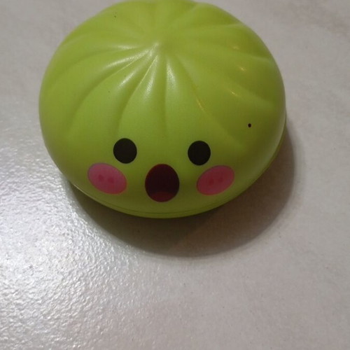 Dumbling green squishy with rare face