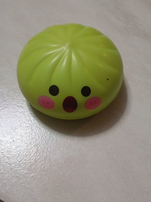 Dumbling green squishy with rare face