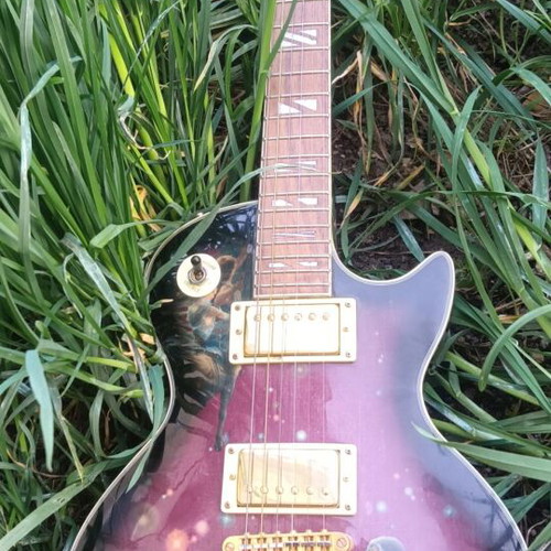 Electric guitar LesPaul George Miles signature like new