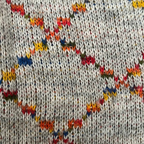 Gray sweater used, size S