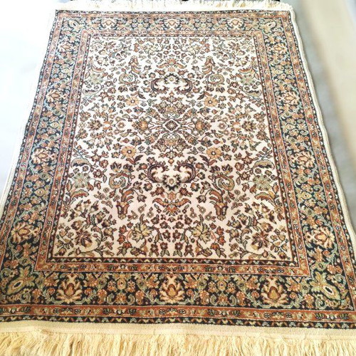 Wool rug used, top quality, 195x145 cm