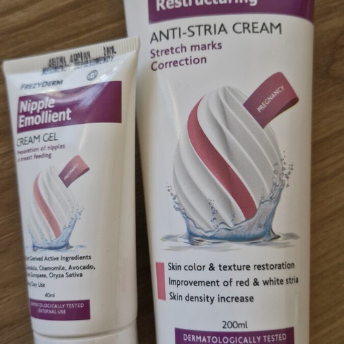 Pregnancy and breastfeeding care set, new